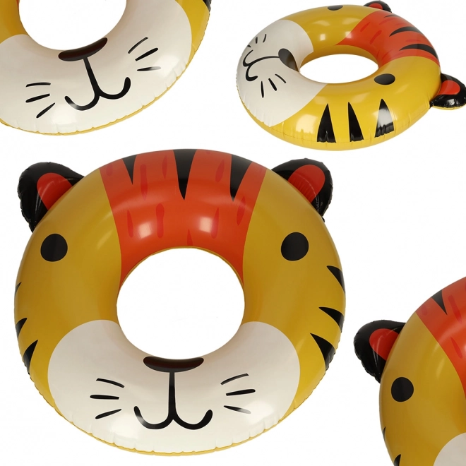 Oppustelig svømmebrød Tiger
