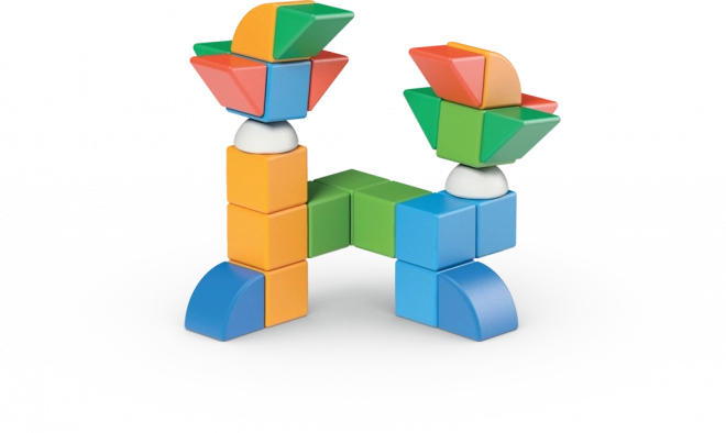 GEOMAG Magnetiske terninger Magicube Shapes - Verden 32 stykker