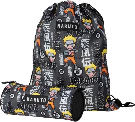 Naruto sæt med pose og penalhus