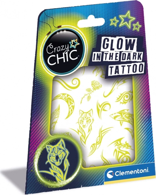 Crazy Chic Glow-in-the-Dark Tatoveringer