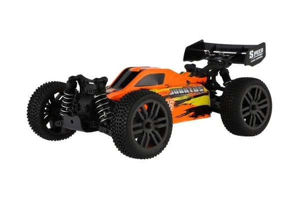 RC Bil Buggy Bonzai Jubatus off-road 30cm plast 2,4GHz med batterier + 2x ekstra pakke i kassen 40x14x21 – Orange