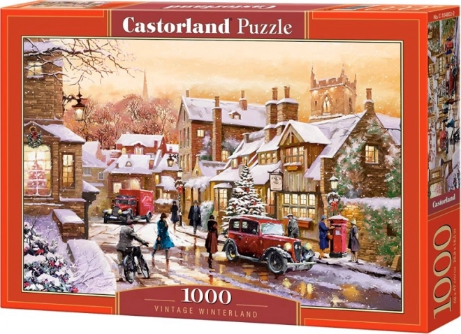 Puslespil Vintage Winterland 1000 brikker