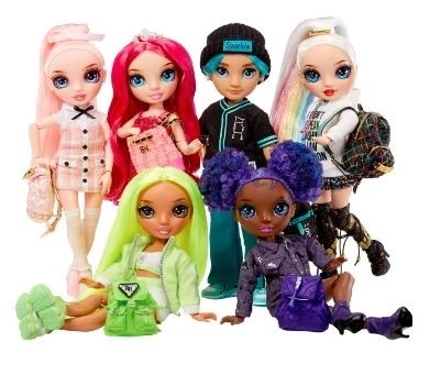 Dukke Holly De Vious fra specialudgaven Rainbow High Jr High