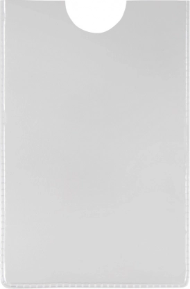 Gennemsigtigt dokumentetui 62x91 mm