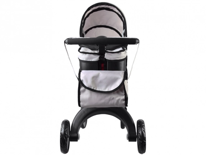 Stor dyb dukkevogn – Beige