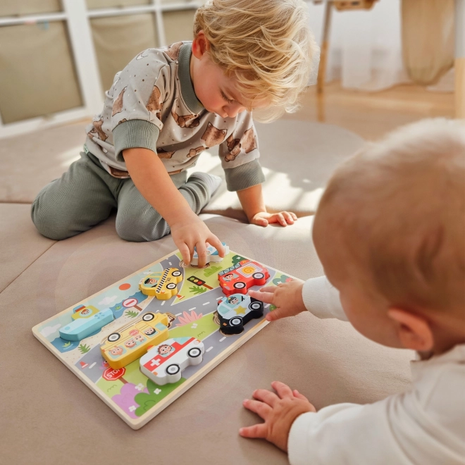 Træpuslespil Montessori by