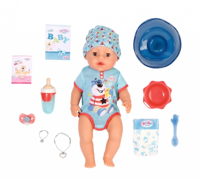 BABY born med magisk sut, dreng, 43 cm