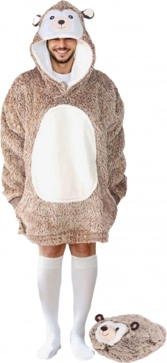 Sød hætte med dyremotiv