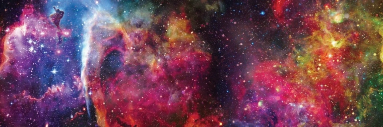 Interdruk panoramapuslespil Galaxy: Rummet 1000 brikker