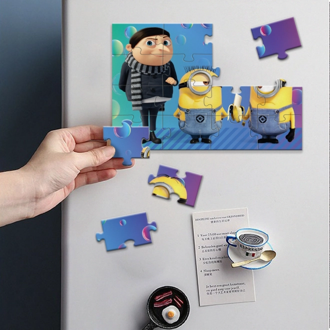 Magnetisk puslespil Minions Lille Gru