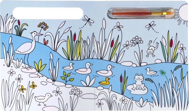 Maling med vand: Natur