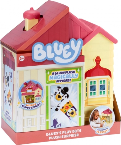 Overraskelseshus med Bluey-bamse