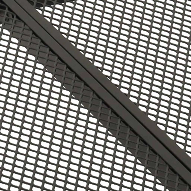 Sammenklappeligt campingbord med aluminiumskonstruktion