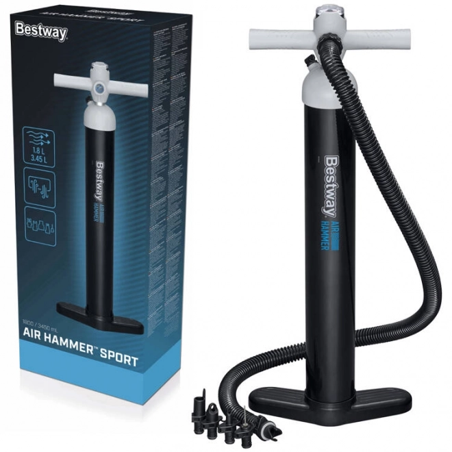 Højtryks håndpumpe med manometer Bestway