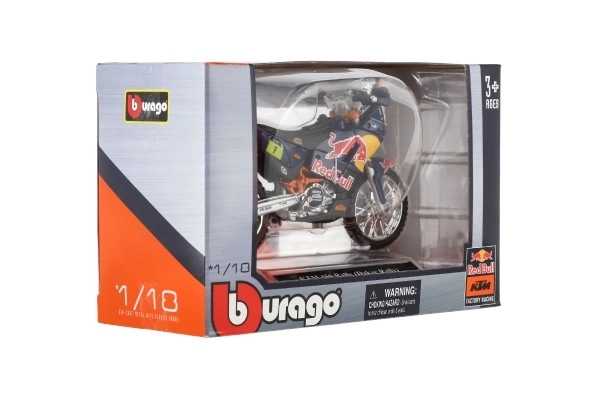 Metalmodel af motorcyklen KTM 450 Rally Dakar