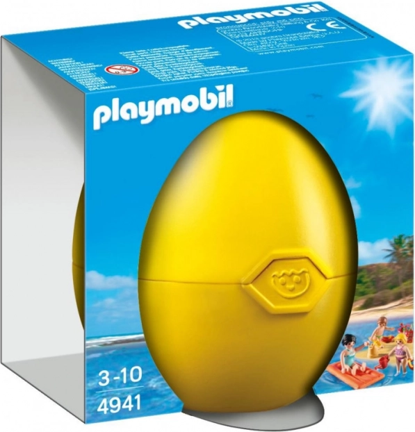 Playmobil æg Summer Fun – sjov på stranden og sparebøsse