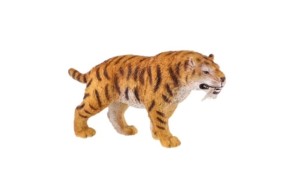 Sabeltandet tiger zoologisk plast 13cm i pose