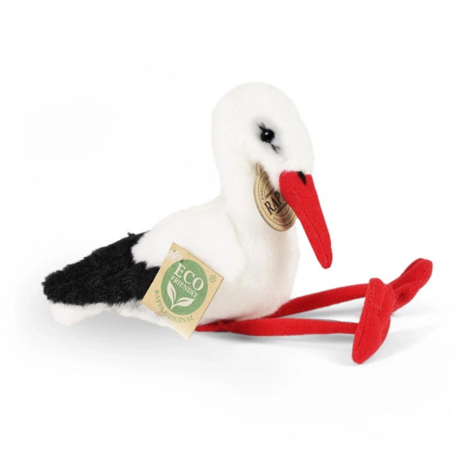 Plysbamse Stork 15 cm MILJØVENLIG