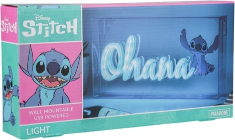 Neonlys STITCH med USB‑C