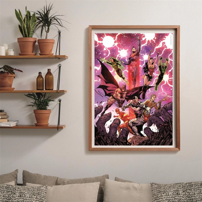 Puslespil 1000 brikker Compact DC Comics Justice League