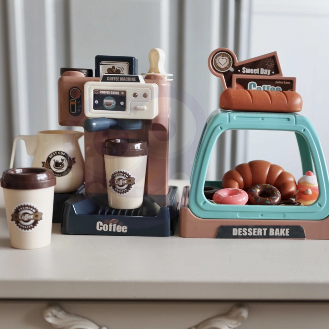 Sjov kaffemaskine til børn med tilbehør WOOPIE
