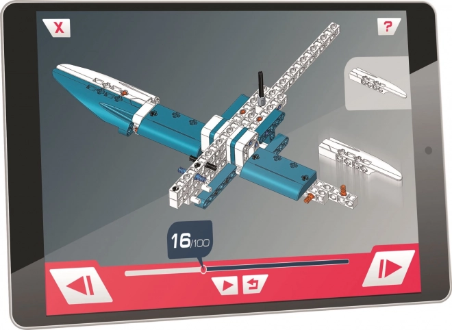 CLEMENTONI Science&Play Mechanik Laboratorium Fly og Helikoptere 10i1
