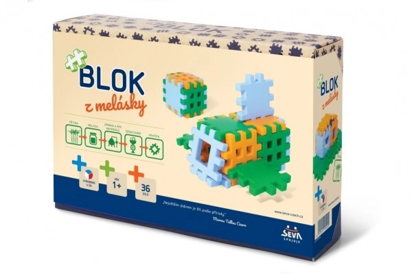 Byggesæt Blok fra Melásky