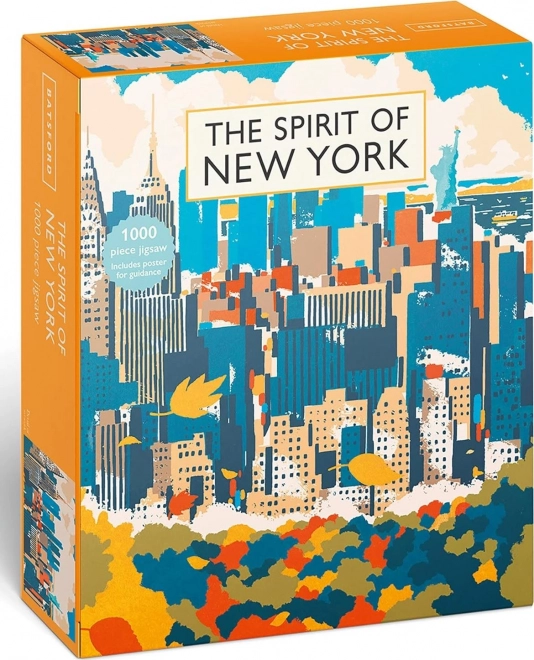Puslespil Ånden i New York 1000 brikker