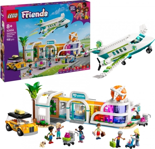 LEGO® Friends 42656 Fly og lufthavn i Heartlake City