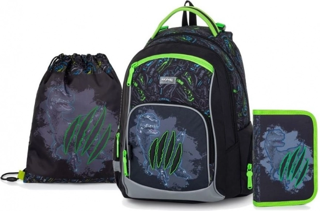 OXYBAG Skolesæt 3 stk OXY GO Dino