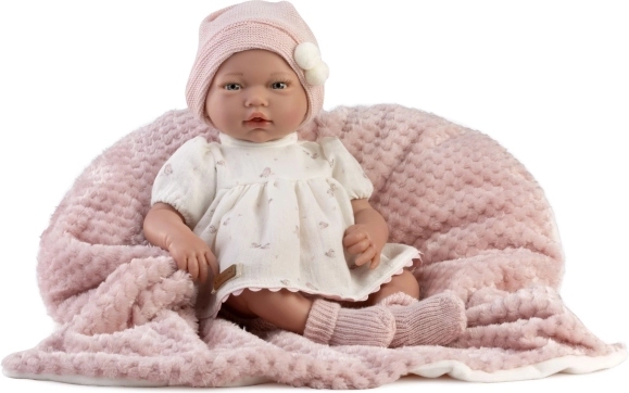 Realistisk Guca-dukke baby med blødt krop 38 cm