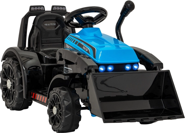 Børnetraktor med læsser G320 – Blå