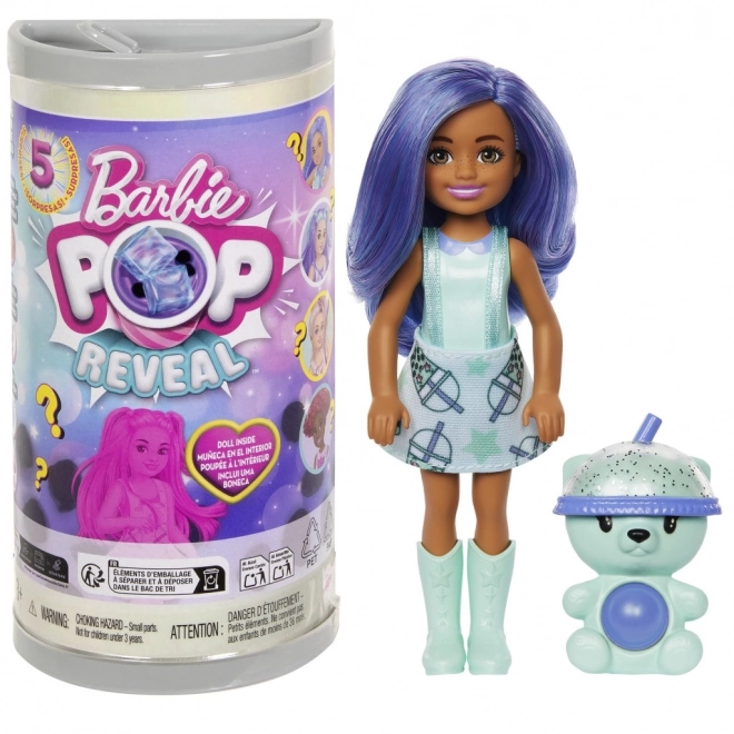 Barbie Pop Reveal Chelsea Bubble Tea dukke