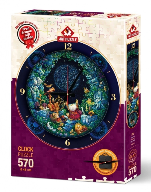 ART PUZZLE Puslespil ur Astrologi 570 brikker (inklusive ramme)