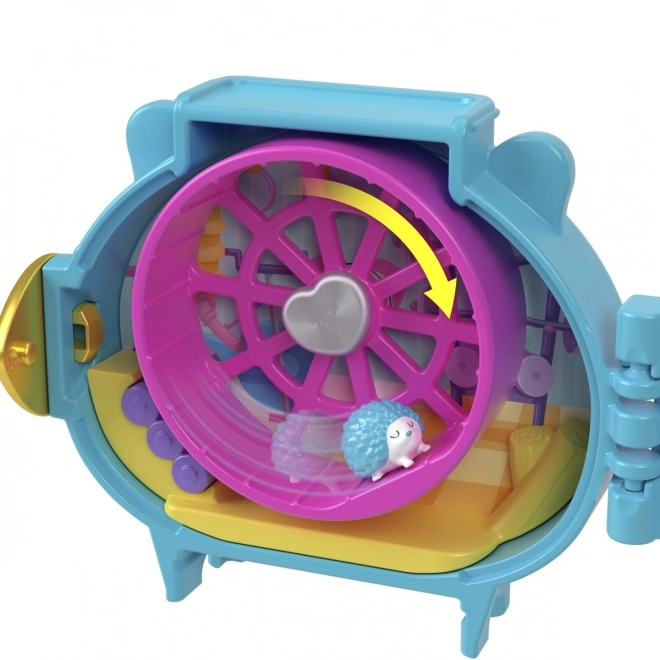 Sæt af Polly Pocket Pindsvin figurer