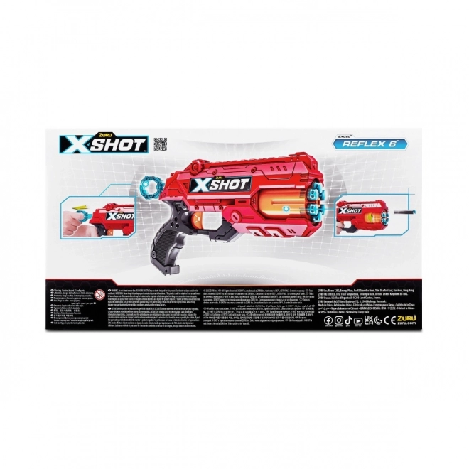 Pistol X-Shot Reflex 6 (12 pile)