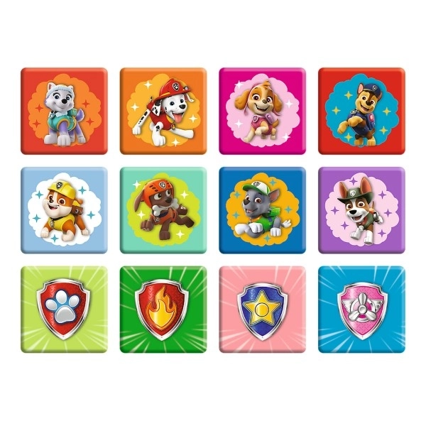 TREFL Sæt 3i1 Paw Patrol i aktion (2x puslespil + vendespil)