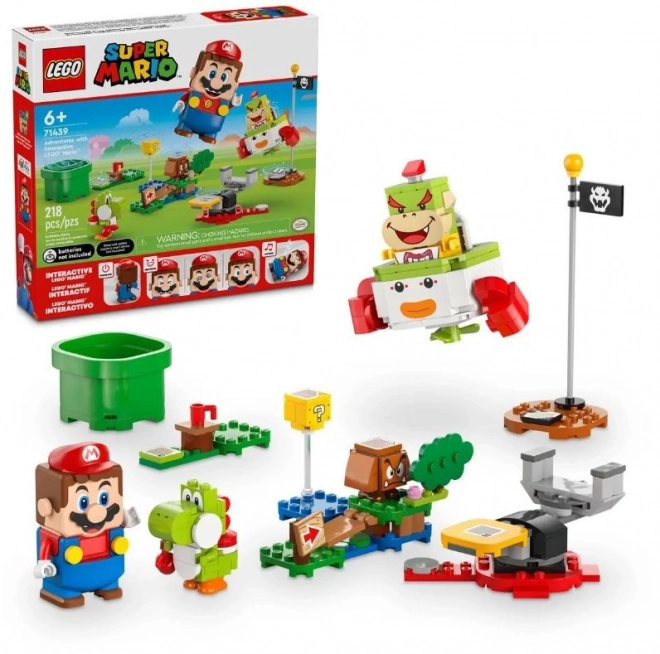 Eventyr med interaktiv LEGO Super Mario figur