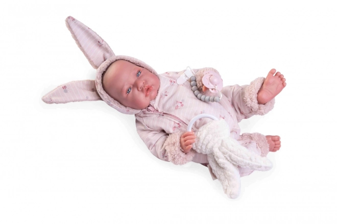 Antonio Juan 80110 SØD REBORN FØDT - realistisk dukke baby med blødt stofkrop - 40 cm