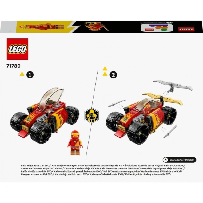 LEGO® NINJAGO® 71780 Kais ninja racer EVO