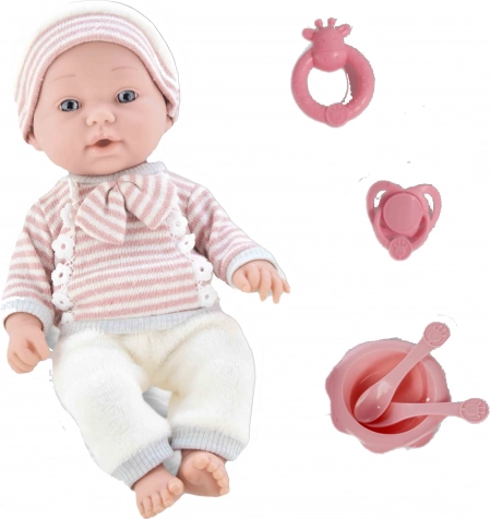 Baby med tilbehør 30 cm