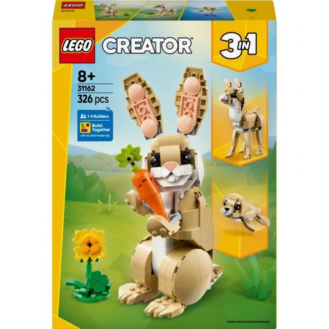 LEGO Creator Charmerende kanin 3i1