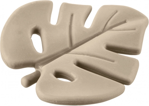 Silikonebidering Leaf, Sand Beige