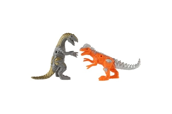 Dinosaurer/Drage 8 stk plast 14-17 cm i pose 22x35x7cm