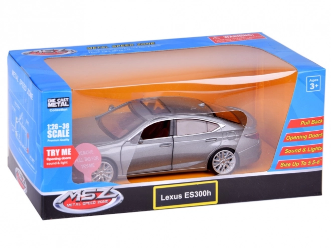 Modelbil Lexus ES300h 1:35 med lys og lyd