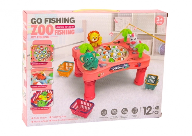 Fiskeri spillesartbord pink