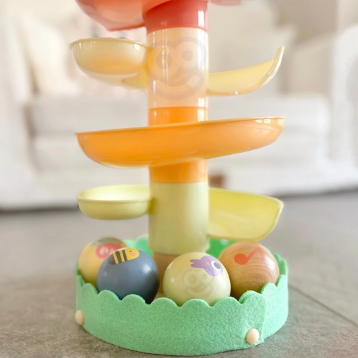 4 lette kugler med dyremotiver