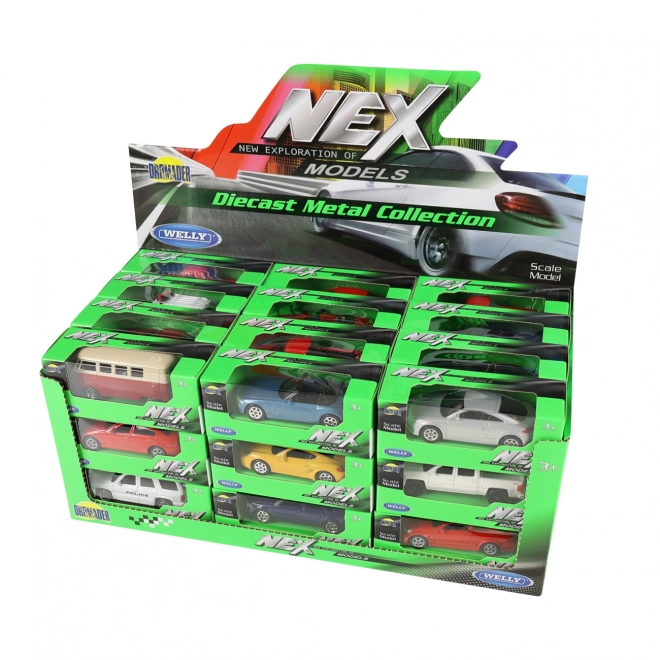 WELLY MODELY Bil 1:60 mix