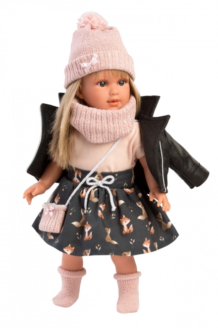 Llorens 54040 CARLA - realistisk dukke med blødt stofkrop - 40 cm
