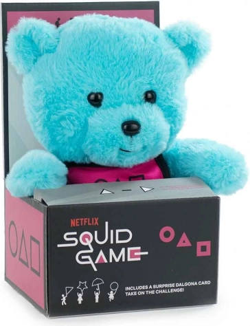 Squid Game plysbjørn-figur